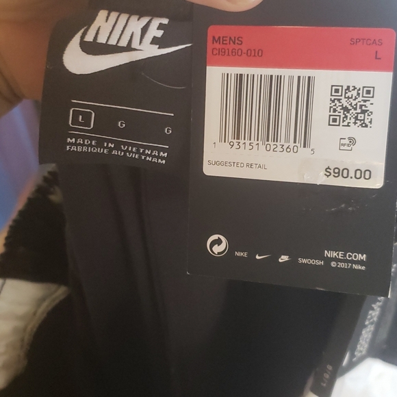 NWT NIKE SPORTWEAR JDI WOVEN MEN PANTS CI9160-010 - Picture 7 of 10